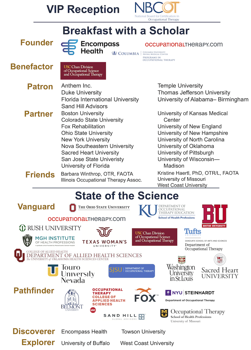 Aotf Support Partners And Sponsors