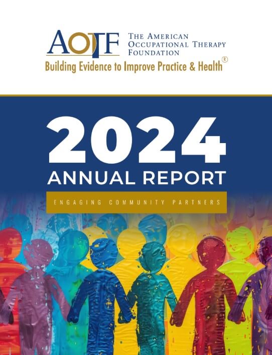 AOTF 2024 Annual Report Cover: Engaging Community Partners